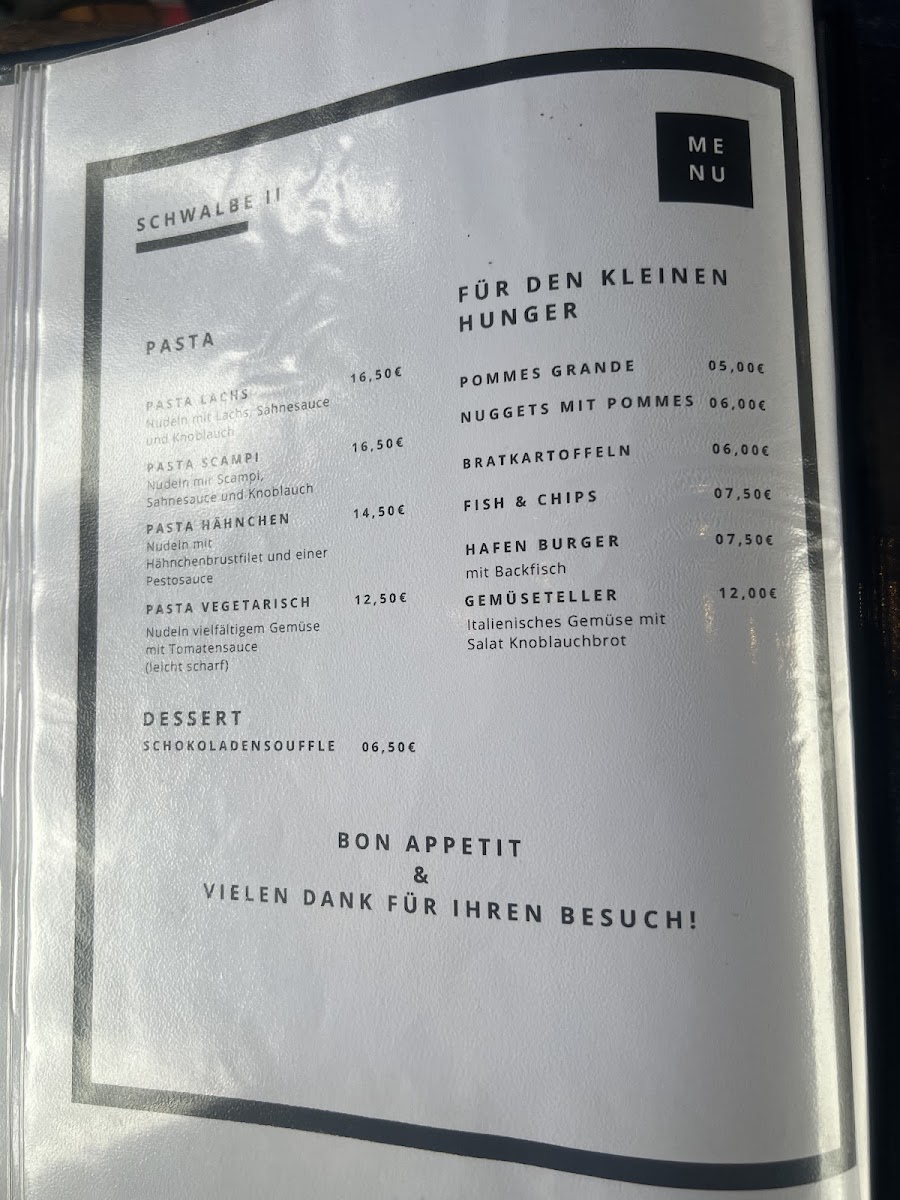 Menu Schwalbe Ii Restaurant-6